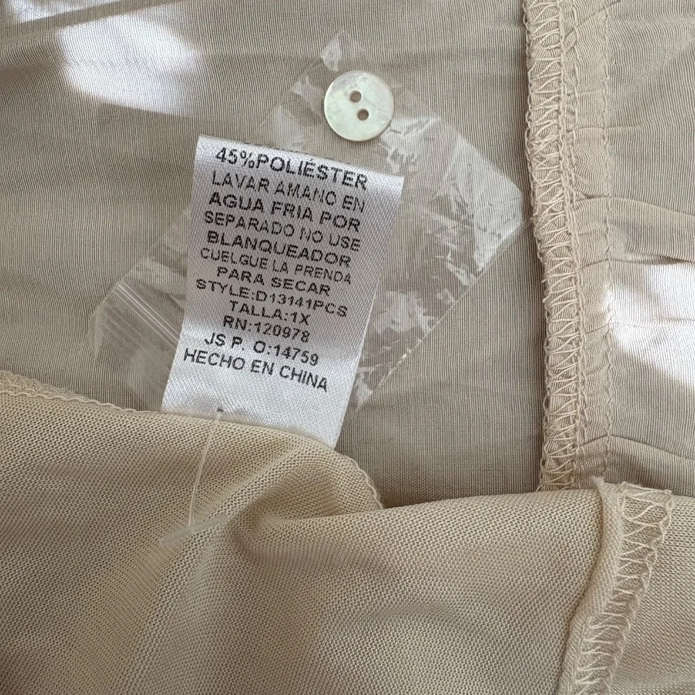 CHICSOUL Free To Wander Dress - Stone,  1X - Picture 8 of 9